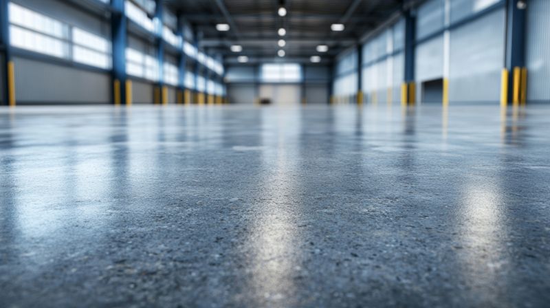 Industrial Floor Repair detail