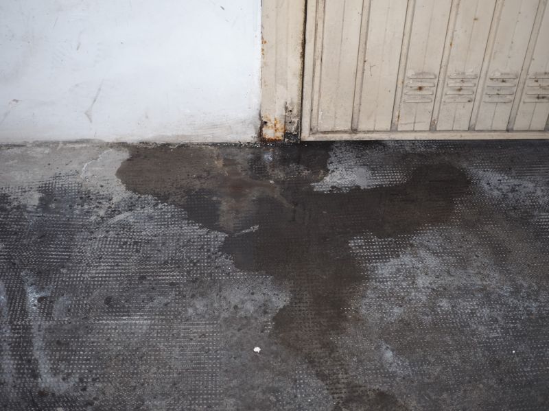 Garage Floor Staining