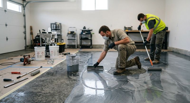 How Epoxy Floor Coating Improves Durability
