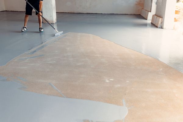 Epoxy Garage Floor Application