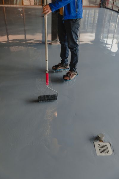 Garage Floor Epoxy Application